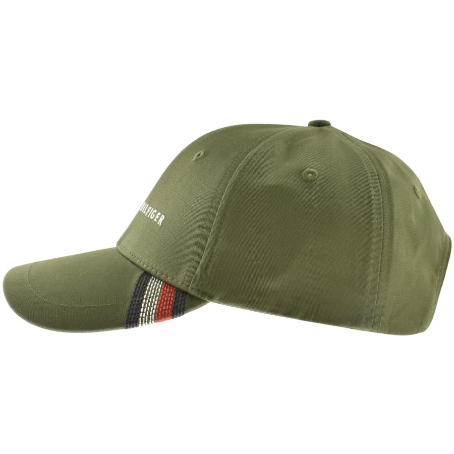 Tommy Hilfiger Green Foundation Cotton Cap ONE Mens